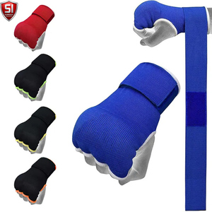 ผ้าพันมือสำหรับชกมวย MMA แบบปรับได้ พร้อมแผ่นรอง EPE ด้านใน ปิดด้วยแถบตีนตุ๊กแก ป้องกันข้อนิ้ว คุณภาพสูง - Product Image 3
