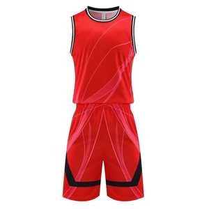 Uniforme de baloncesto sublimado de colores sólidos para equipos, conjunto de uniforme de baloncesto de secado rápido, último diseño de uniforme de baloncesto para hombre - Product Image 3