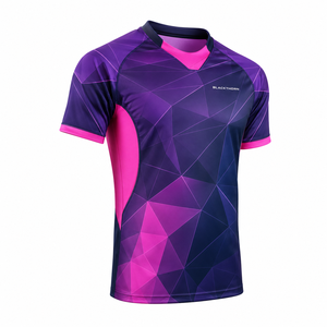 เสื้อรักบี้ฟุตบอลผู้ชายแบบสั่งทำพิเศษสำหรับผู้ใหญ่และเยาวชน พิมพ์ลายแบบซับลิเมชั่น ชุดทีมแบบกำหนดเอง ชื่อและหมายเลขผู้เล่น - Product Image 2