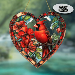 CIFbuy Acchiappasole a Cuore Arcobaleno in Acrilico Effetto Vetro Colorato, Decorazione in Cristallo per Casa e Giardino, TikTok per Servizio Ritiro Temu - Product Image 1