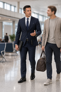 Uniforme personnalisé pour superviseur d'assistance aux passagers VIP à l'aéroport pour hommes |   Uniformes de pilote et d'équipage de cabine à manches longues pour la gestion des services aériens - Product Image 6