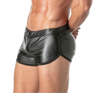 Body de cuero negro con cremallera completa, transpirable, efecto segunda piel, elástico, ajustado, sexy, para hombre, ideal para fiestas y clubes. - Product Image 2