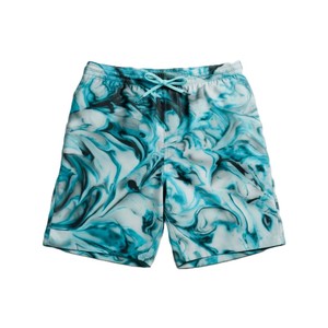 Pantalones cortos con estampado sublimado abstracto en blanco y negro para hombre, pantalones cortos de secado rápido para gimnasio, correr y playa, ropa deportiva ligera para el verano - Product Image 6