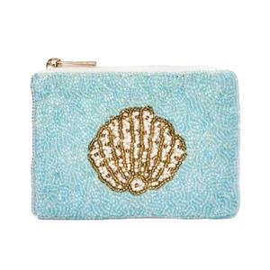 Ajouter un nouveau Premium Handwork Sea Shell Seed Perlé Broderie Porte-Monnaie Stylé Designer De Luxe Fantaisie À La Mode Dernière Pour Fille - Product Image 1