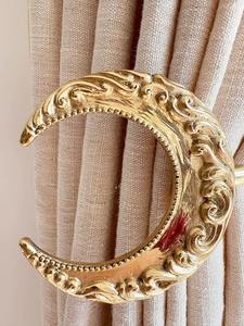 Soporte para cortinas en forma de luna, organizador de cortinas, ideal para habitación infantil y decoración interior de ensueño, venta al por mayor desde India. - Product Image 2