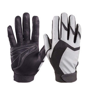 Unisex Long Cuff Goatskin Leather Baseball & Softball Batting Gloves with Ambidextrous <b>Snap</b> Closure Breathable & Durable Design - Product Image 3