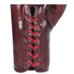 Gants de boxe de compétition en cuir haute performance avec logo personnalisé, fermeture auto-agrippante, antidérapants et anti-humidité - Product Image 6