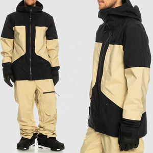 Chaqueta de Esquí para Hombre con Capucha, Calefactable, Impermeable (10.000 mm), Relleno Sintético de 220 g, Cortavientos, de Softshell, Estampada, de Alta Calidad, Superventas - Product Image 5