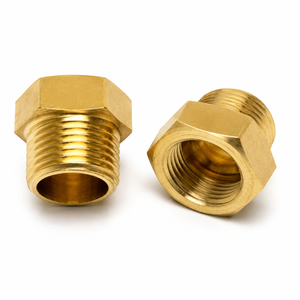 1 Unidad Conector de Latón Macho a Hembra para Tuberías, Acoplador Adaptador Roscado de Latón 1/8" 1/4" 3/8" 1/2" 1 Unidad Conector en T Macho a Hembra - Product Image 3