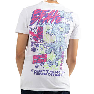 Camisetas Blancas Lisas para Hombre con Diseño de Logotipo de Marca Personalizado, 100% Algodón, Fabricante de Ropa para Hombre, Venta Caliente, Ropa Casual - Product Image 3