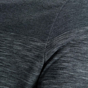 T-shirt pour homme 100% coton, col en V uni, logo personnalisé, respirant, écologique, tricoté, pour la gym, le fitness, décontracté - Product Image 5