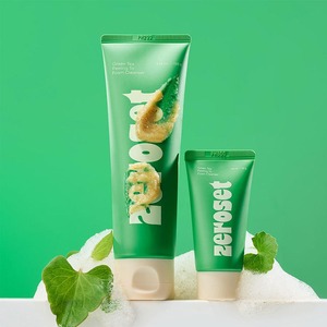 [ZEROSET] Nettoyant Moussant Exfoliant au Thé Vert Zeroset 120g – Commande en Gros, Marque Privée, Produit OEM - Product Image 6