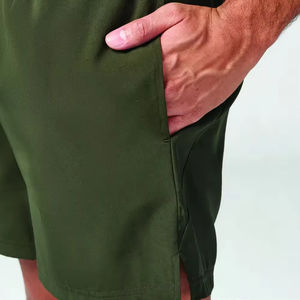 Pantalones Cortos Cargo de Algodón 100% para Hombre, Estilo Casual de Playa, Tallas Grandes, con Cordón Ajustable - Product Image 5