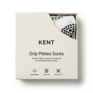 Calcetines de Yoga y Pilates de Algodón 100% Transpirables con Agarre de Silicona Antideslizante, Empaque Premium, OEM, ODM, Venta al Por Mayor, Marca Privada - Product Image 6