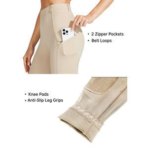 Pantalones de Montar a Caballo de Alto Rendimiento para Mujer con Rodilleras de Alta Calidad para Competiciones de Larga Distancia - Product Image 5