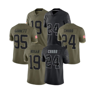 Nouveauté, best-seller, nouveau design, vente en gros, maillot de football américain brodé pas cher pour hommes - Product Image 5