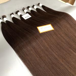 Extensiones de Cabello Humano Negro de un Solo Donante, Crudo y Sin Procesar, para Producción Rápida - Product Image 2