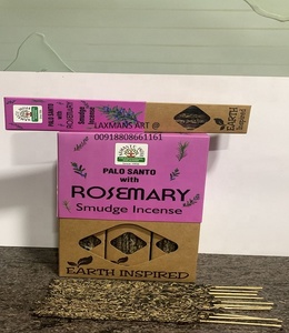 Romarin parfum populaire orkay âme indienne bâtons d'encens roulés à la main bâtons d'encens rose bâtons d'encens bio Smudge - Product Image 1