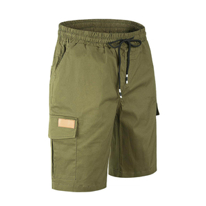 Pantalones Cortos Deportivos para Hombre de la Mejor Calidad, Diseño de Logotipo Personalizado, Color Sólido, Tela de Lona Ecológica de Secado Rápido - Product Image 5
