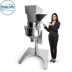 Micron India - Machine industrielle en acier inoxydable pour granulation et pulvérisation à sec/humide pour l'industrie alimentaire, 1 kW, 30 kg, garantie 1 an, Gujarat - Product Image 4