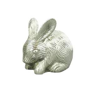 Cast aluminium <b>Rabbit</b> sculpture majestic <b>running</b> stallion metallic equine statue decorative centerpiece for elegant home - Product Image 4