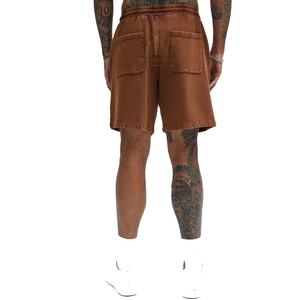 Custom <b>Men's</b> High Street Sports Casual Acid Wash Jogger <b>Shorts</b> Summer <b>Vintage</b> Washed 100% Cotton with Drawstring Closure - Product Image 3