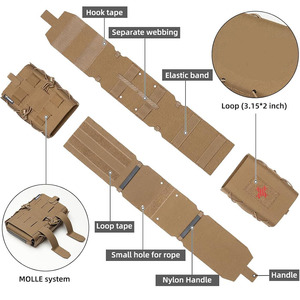 Botiquín de primeros auxilios de cuero al por mayor con bolsa impermeable para medicamentos de emergencia, ideal para camping, senderismo y actividades al aire libre, a un precio asequible. - Product Image 4