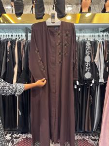 Nouvelle collection 2026 : Abaya saoudienne islamique traditionnelle noire, tendance et magnifique, pour femme, en polyester respirant, longueur cheville, style Dubaï, Printemps - Product Image 5