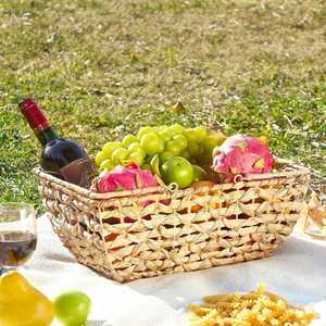 Nouvelle Arrivée Paniers Tressés Vintage en Osier et Jonc de Mer du Vietnam – Boîtes et Bacs de Rangement, Porte-vêtements au Design Spécial - Product Image 2