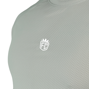 เสื้อยืดแขนสั้นสีเงินสำหรับผู้ชาย เนื้อผ้าฝ้ายพรีเมียม สวมใส่สบาย เหมาะสำหรับใส่ลำลอง ออกกำลังกาย มีสไตล์ ขายส่งจำนวนมาก เสื้อผ้ากีฬาแฟชั่น - Product Image 6