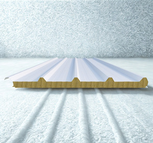 Chất Lượng Cao Cấp Việt Nam Trock Bảng Điều Chỉnh Cách Nhiệt Rock Len Lõi Tiết Kiệm Năng Lượng Cách Nhiệt Bánh Sandwich Bảng Điều Khiển Cho Công Nghiệp Kho - Product Image 1