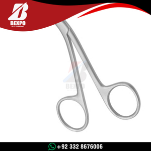 Pinzas Tilley para Polipos de Oído, 14 cm, Acero Inoxidable, Instrumento Quirúrgico ORL, Mordazas Dentadas para Procedimientos de Oído, Nariz y Garganta - Product Image 5