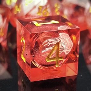 <span class=keywords><strong>Juego</strong></span> <span class=keywords><strong>de</strong></span> <span class=keywords><strong>Dados</strong></span> Poliédricos Personalizados con Núcleo Líquido <span class=keywords><strong>de</strong></span> 7 Piezas, Hechos a Mano <span class=keywords><strong>en</strong></span> Resina con Bordes Afilados para D&D y TRPG, <span class=keywords><strong>Dados</strong></span> <span class=keywords><strong>de</strong></span> Medusas - Product Image 4