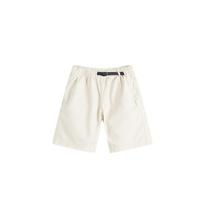 Shorts Bermuda décontractés pour hommes, couleur unie beige, taille élastique, en coton Oxford respirant, coupe mi-haute, pour un usage décontracté - Product Image 1