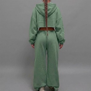 Conjunto Deportivo de Moda Urbana para Mujer, Sudadera con Estampado Personalizado, Pantalones Deportivos, Marca Privada, Fabricante y Proveedor de Ropa Urbana al por Mayor - Product Image 2