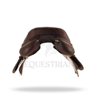 Selle d'équitation en cuir anglaise pour enfants de 15,5 pouces