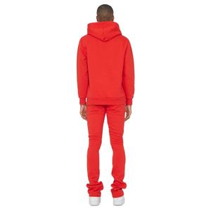 Nouveau survêtement streetwear pour homme 2025 avec logo personnalisé, survêtement d'hiver avec pantalon de jogging évasé, ensembles deux pièces pour homme - Product Image 4