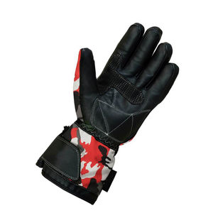 Nouveauté : Gants de moto en cuir véritable de vachette, design promotionnel - Product Image 3