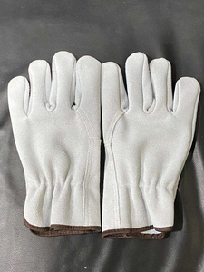 Gants de travail professionnels en peau de mouton fendue, de qualité industrielle, respectueux de l'environnement, compatibles écran tactile, décontractés - Product Image 4
