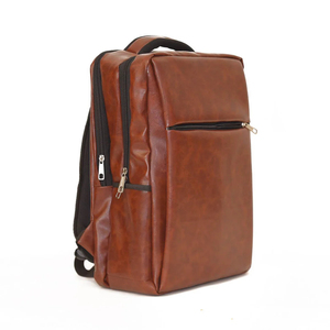 Genuine <b>Leather</b> Laptop <b>Backpack</b> Stylish Designs Created For <b>Men</b> Office Or Outdoor With Custom Logo School Bag Wholesale OEM 2026 - Product Image 5