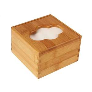 Decorative Handcrafted Wooden Tissue Box Holder with Carved Design For Home Decor Office Use Napkin Box Dispenser For Tableware - Product Image 5