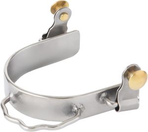 Espuelas para Caballos, Espuelas de Equitación Western, Espuelas de Vaquero de Acero Inoxidable, Espuelas Ecuestres Ajustables, Espuelas Duraderas para Montar a Caballo - Product Image 2
