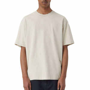 Camiseta Corta Estampada de Algodón 100% para Hombre, Corte Holgado, Tejido Transpirable, Manga Corta, Estilo Casual de Verano - Product Image 4