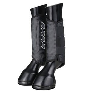 Bottes de protection souples pour chevaux – Protection durable des jambes, soutien des tendons et des articulations du cou-de-pied - Product Image 2