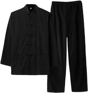 ชุดศิลปะการต่อสู้แบบกำหนดเองรุ่นใหม่ปี 2026 - ชุดกังฟูแบบจีนโบราณ ผ้าฝ้าย 100% ระบายอากาศได้ดีและทนทาน - Product Image 2