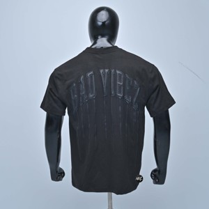 T-shirt Homme en Coton 100% de Haute Qualité, Respirant, Coupe Classique, Confortable, Tricoté, à Impression en Relief, Séchage Rapide, Vente en Gros - Product Image 3
