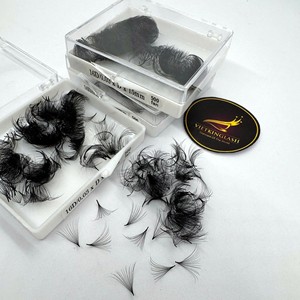 Extensiones de Pestañas de Pelo Sintético de Alta Calidad, 16D, Curvatura C/CC/D/DD/M/L, Grosor 0.03, Abanicos Preformados, Venta al Por Mayor - Product Image 2