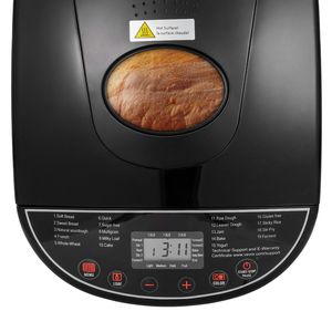 Macchina per il pane automatica da 19,5 libbre con teglia in ceramica antiaderente, impastatrice per pane senza glutine e integrale - Product Image 5