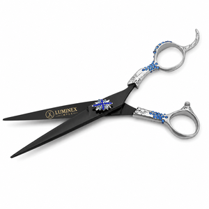 Navaja de Afeitar Recta Vintage Luminex Impex con Mango de Concha de Abulón y Acero al Carbono, Lista para Usar en Barberías y Salones - Product Image 4