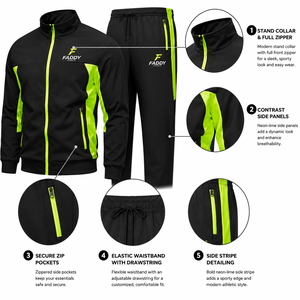 Ensemble de survêtement pour homme avec logo personnalisé, 2 pièces, coupe ajustée, vêtements de sport respirants, tenue de jogging, vêtements de sport, uniforme de gym, tenue de plein air - Product Image 6